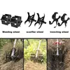 Steel Trimmer Head Precision Ditching Wheel Brush Cutter Rotary Cultivator Tool Hedge Trimmer Lawnmower Accessory Lawn Mower 4