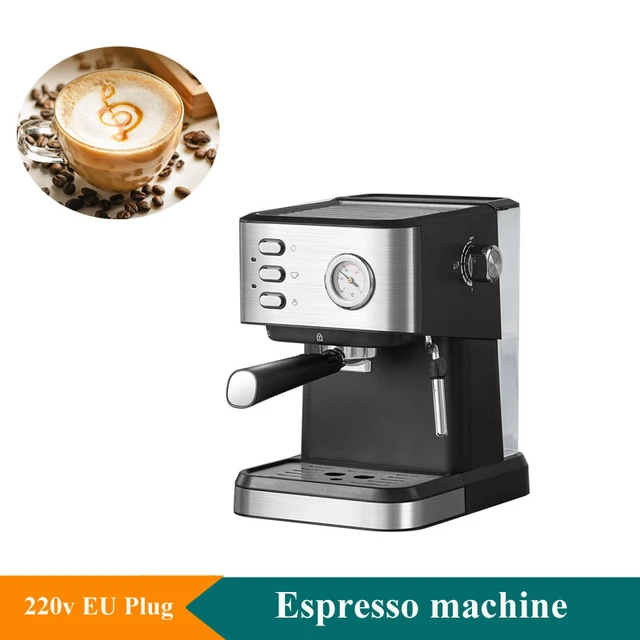 Máquina Automática De Café En Grano A Taza De 200 W, Máquina De Capuchino  Espresso, con Sistema De Espuma De Leche Independiente Y Engranaje  Ajustable, CE/Fcc/CCC/Pse : .es: Hogar y cocina