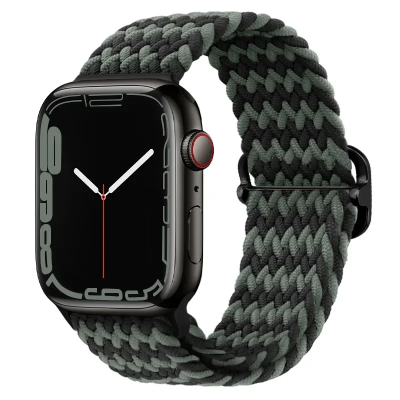 Braided Nylon Adjustable Watch Strap Bracelet