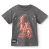 Summer N U Baby Boys Printed Short Sleeve T Shirts Children's Cotton Clothing Girls Letter Graffiti Bottom T-shirt Kids Homewear 4