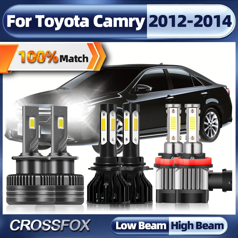 

360W Led 9005 HB3 D4S LED Bulb 60000LM Car Headlight Canbus Turbo Auto Lamp 6000K 12V 24V For Toyota Camry 2012 2013 2014