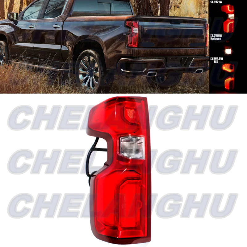 

Фонарь для Chevrolet Silverado 1500 2019 2020, заднее положение левой стороны, Аксессуары для автомобилей 84678149