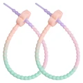 Orange Pink 2pcs