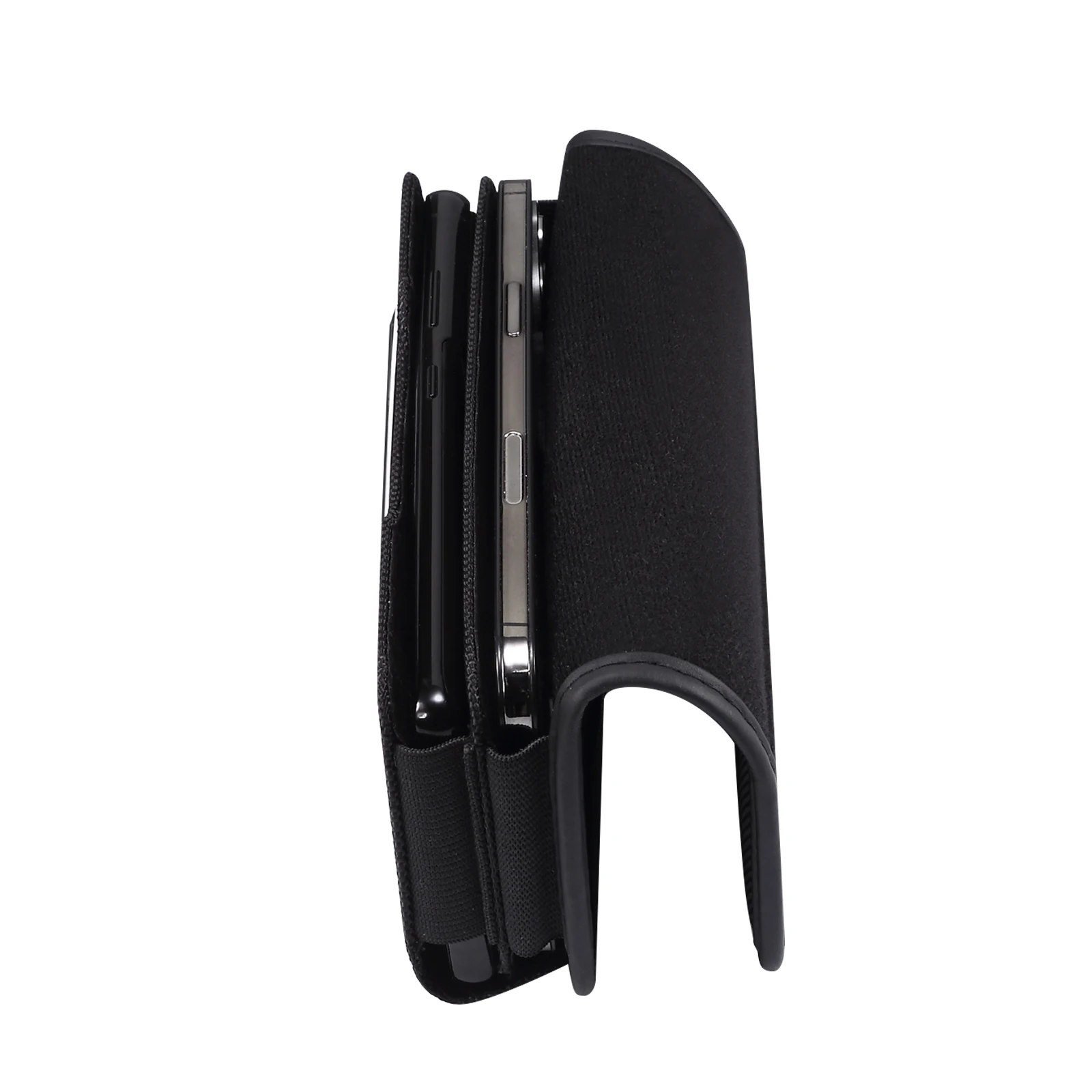 FULAIKATE 6,7-6.9 ”Universal Telefon Tasche für iPhone 13 Pro Max Horizontale Taille Beutel mit Karte Tasche 2 schichten Durable Holster – Detail 8