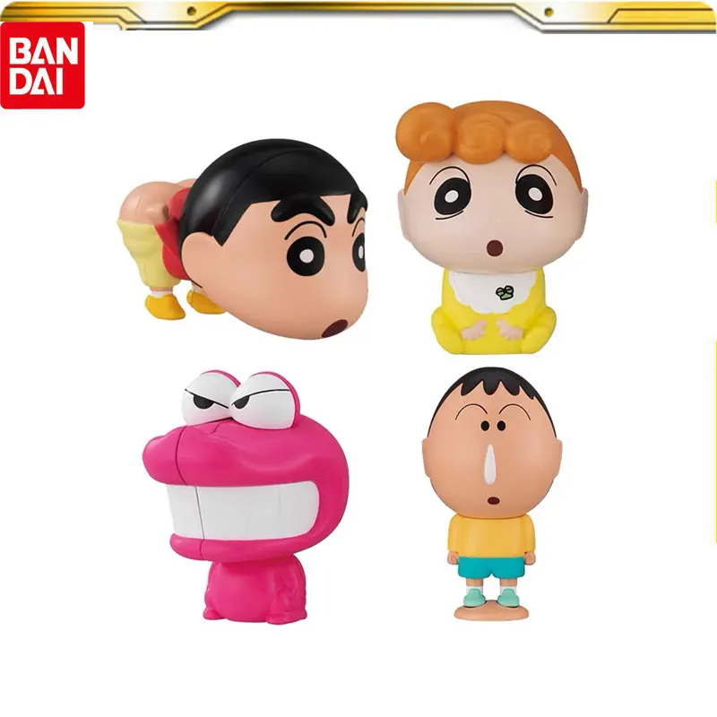 

4PCS Crayon Shin-chan Boochan Full Range Miniature Ornaments Cute Action Figures PVC Collectible Model Gashapon Toys Gifts