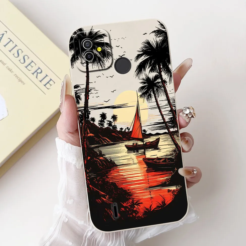Silicone Cute Fashion Butterfly Flower Love Painted Phone Case