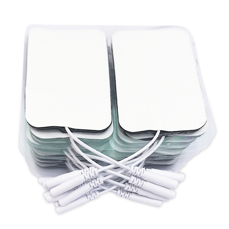 10/20pcs Muscle Stimulator Electrode Pads Gel Non-woven Fabric Self Adhesive Replacement Pads for Tens Digital Therapy Machine