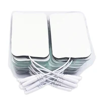 10/20pcs Muscle Stimulator Electrode Pads Gel Non-woven Fabric Self Adhesive Replacement Pads for Tens Digital Therapy Machine 1