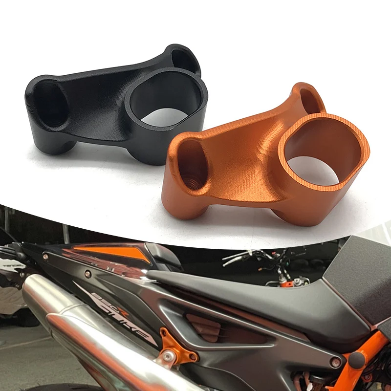 

For KTM 790DUKE 890DUKE Motorcycle Modification Accessories CNC Hanger Modification Exhaust Pipe Fixed Support Decoration