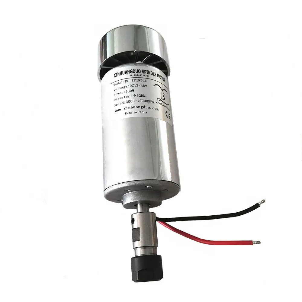 200w/300w/400w/500w Spindel Gravur Maschine Spindel Motor Luft-kühlung cnc Spindel DC Motor CNC Gravur Maschine ER11 oder ER16 – Detail 2