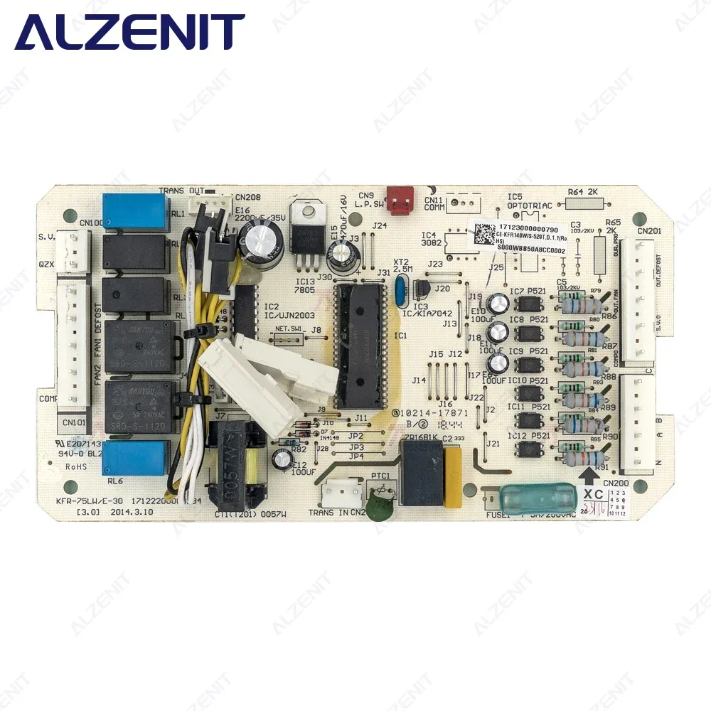 New-For-Midea-Air-Conditioner-Outdoor-Unit-Control-Board-KFR-75LW-E-30 ...
