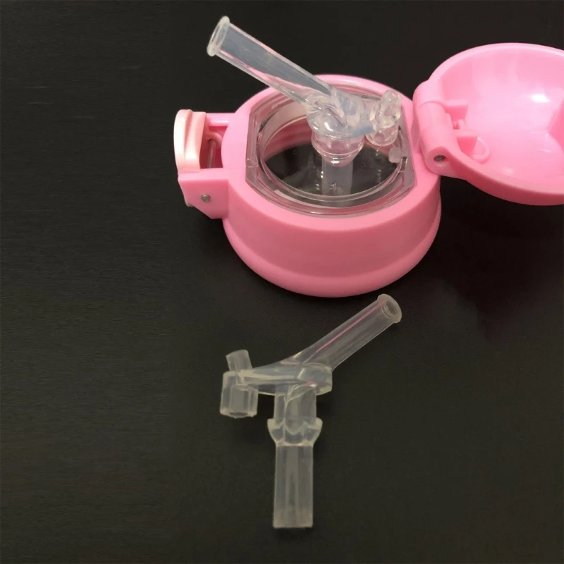 Leak Proof Silicone Straw Head Replacement Straw Nozzle for Kids Water Cups