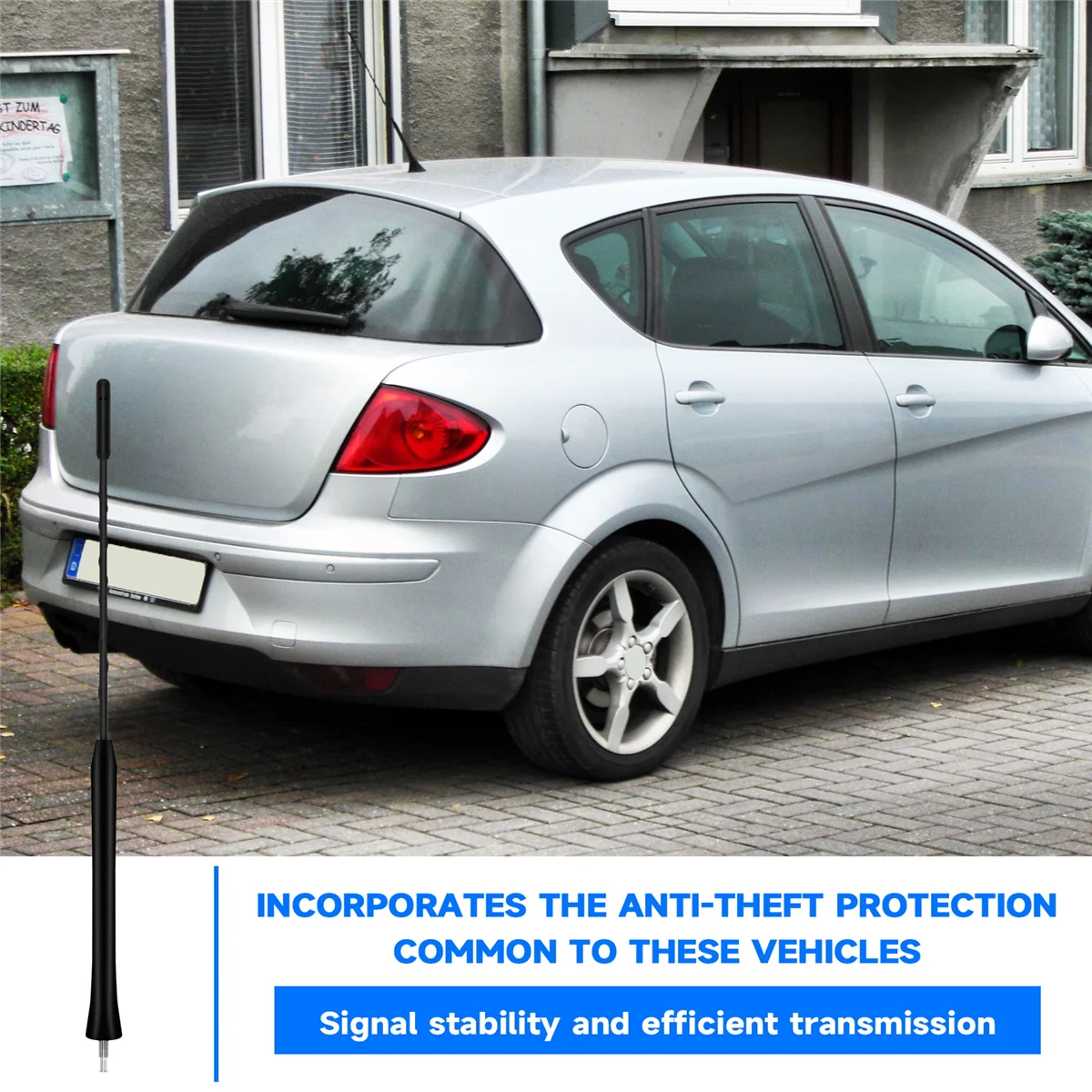 30 Cm Short Rod Antenna for Seat 6L 6J 1M 1P 5P