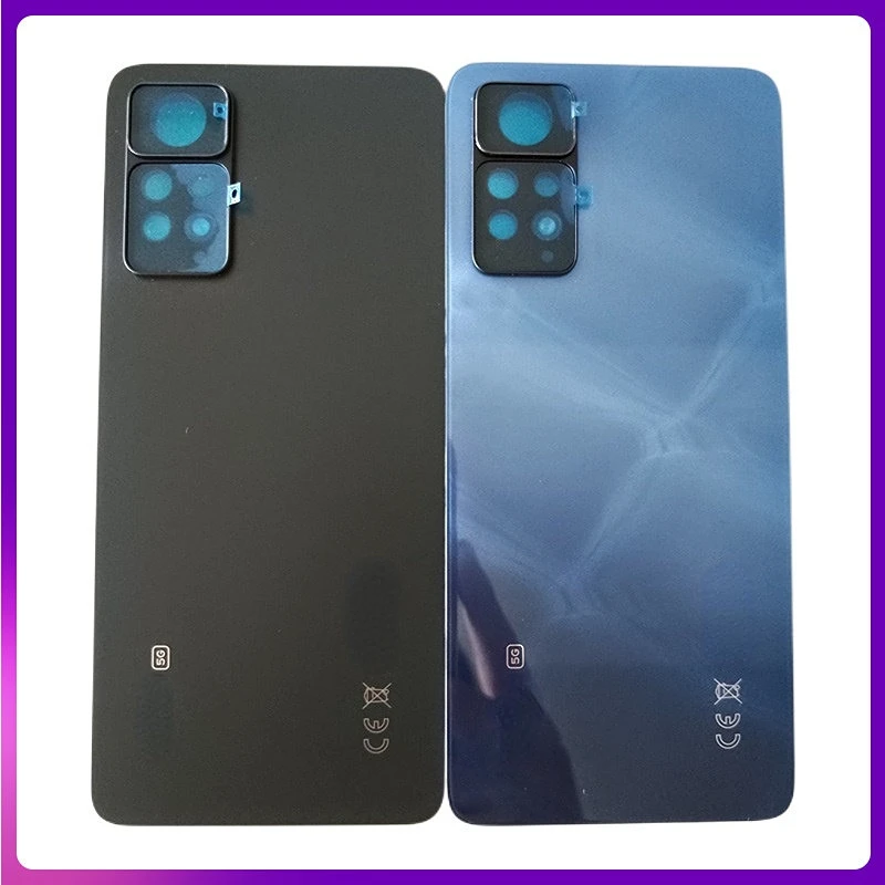 

Original For Xiaomi Redmi Note 11 Pro 5G Battery Cover Door Rear Glass Housing Case Back Camera Cover With Frame Replace