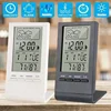 2025 NEW LED Digital Automatic Electronic Monitor Clock Thermometer Hygrometer Gauge Indicator Alarm Clock Indoor 1