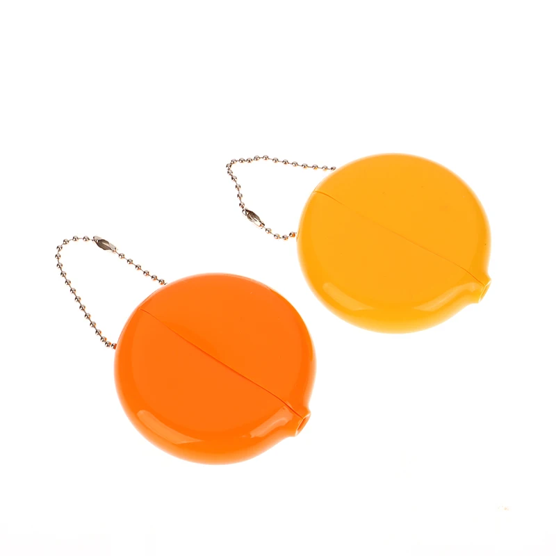 Candy Color Silicone Mini Round Coin Holder Case Coin Purses Women Girls Fashion Purse Wallet Kids Women Ladies