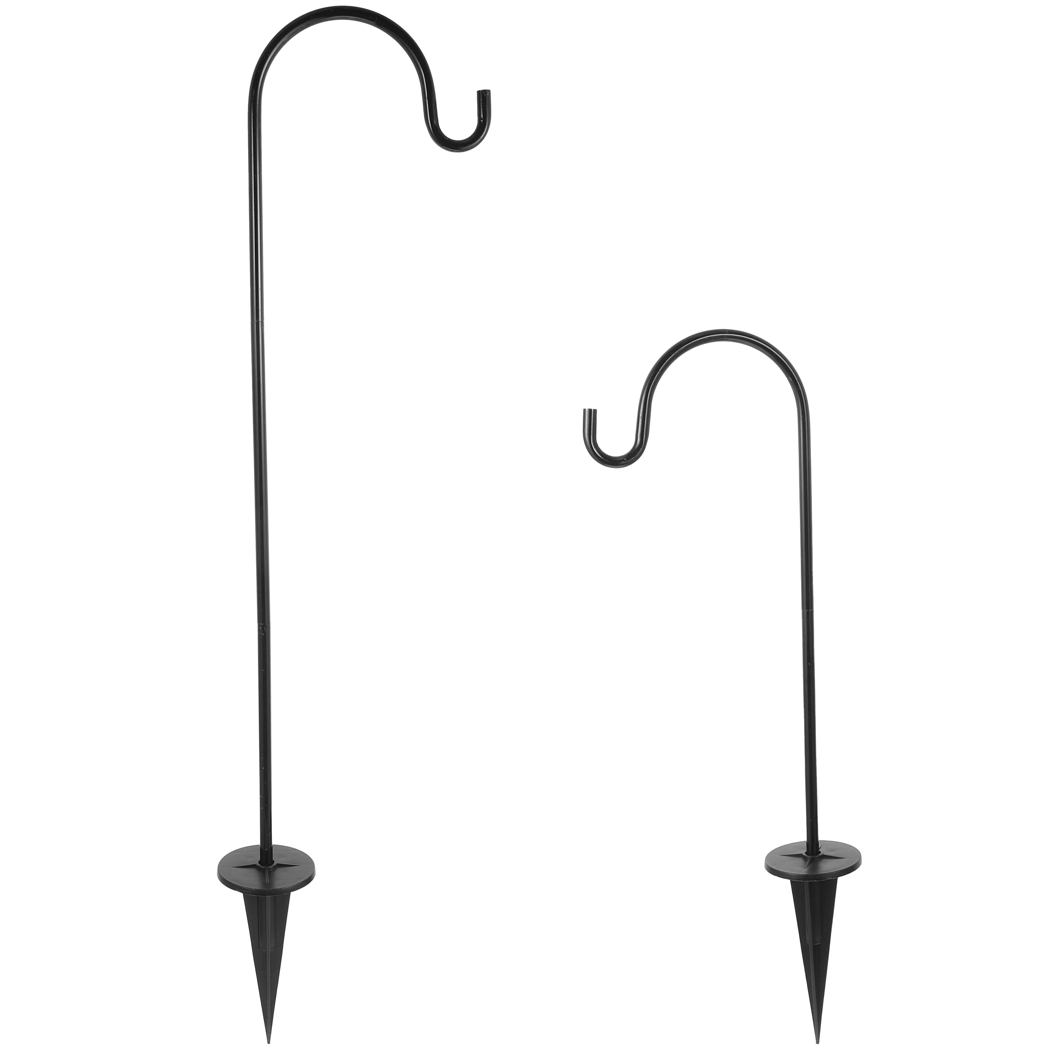 

Hook Mason Jars Shepherd Garden Hanger Bird Outdoor Stand Feeder Hanging Stakes Iron Stake Metal Lantern Pole Tall Flower