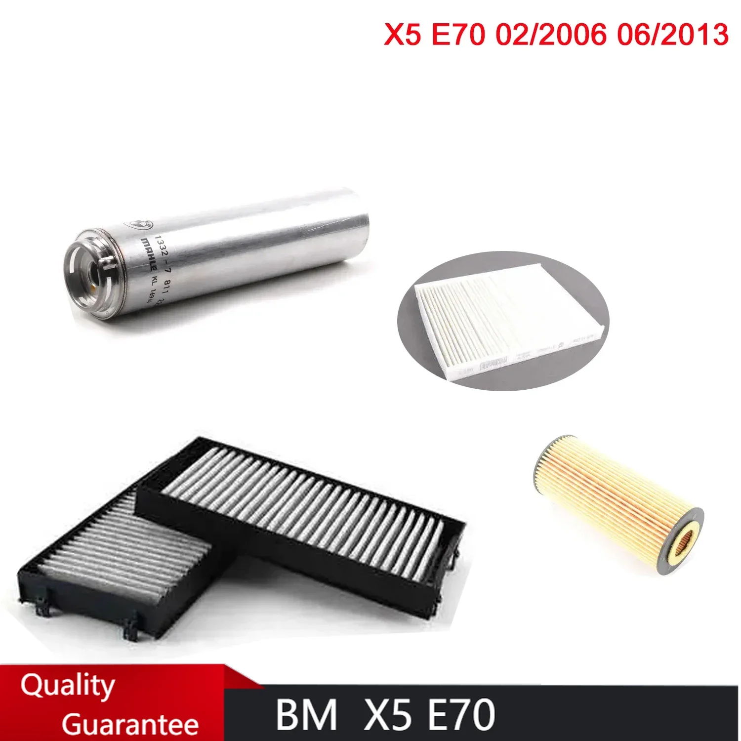 2Pcs Cabin Air Filter set air filters,car filter for BM X5 E70 02/2006 06/2013 air filter oil fuel 11427788460 13327811227