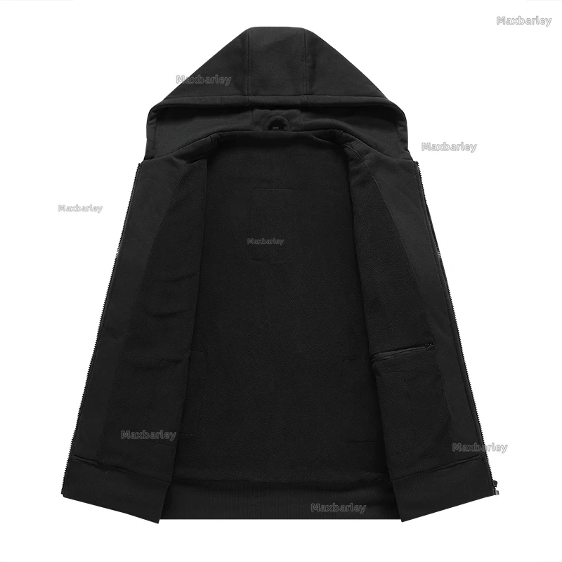 5 Areas Heated Hoodies Jacket Men Women Electric Heated Jackets USB Electric Temperature Control Winter Thermal Running Coat