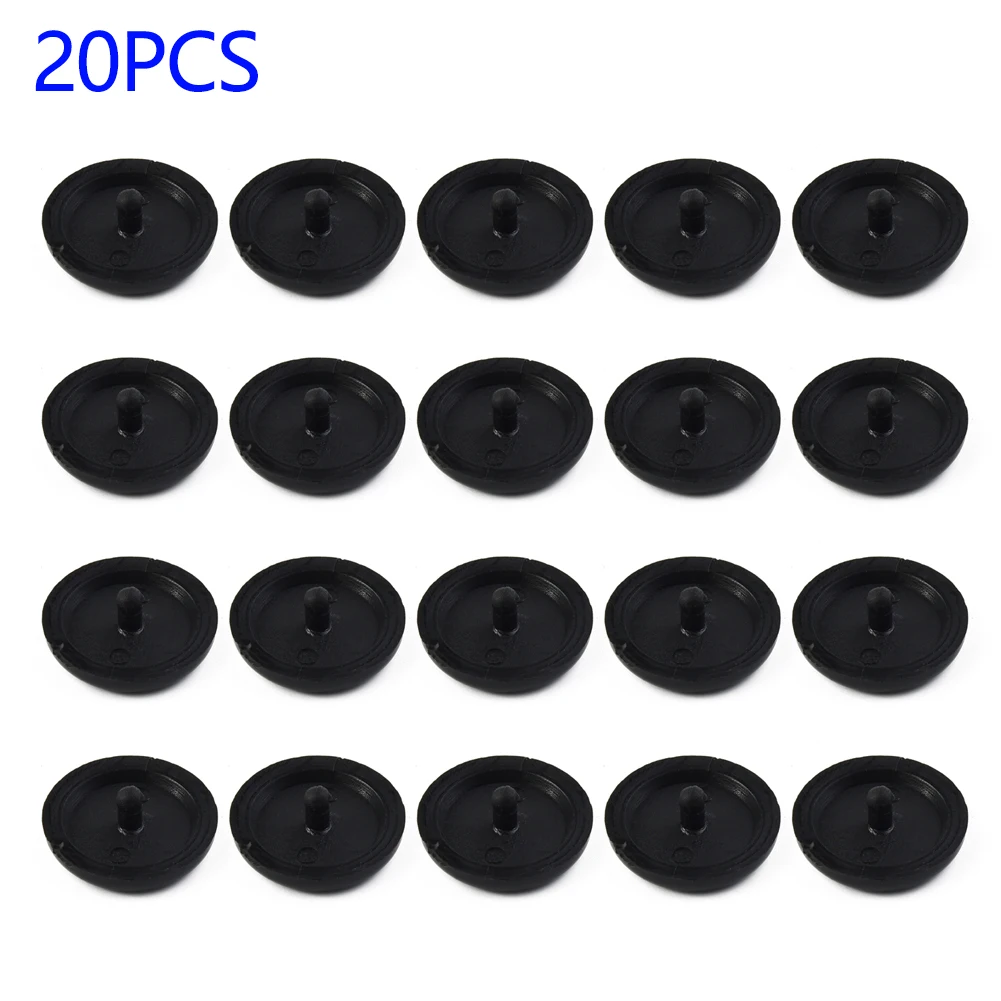 

10Pairs Universal Seat Belt Button Buckle Stopper Black Plastic Spacing Limit Buckle Clip Retainer Seatbelt Stop Button Kits