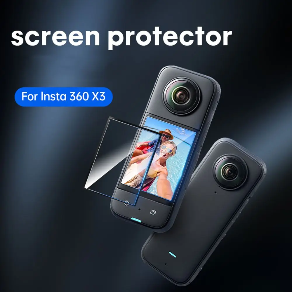 Insta360 X3  ׼ ī޶  Ʈ ȣ ʸ Ǯ Ŀ, LCD ÷ ȭ ȣ ʸ ׼, 2 