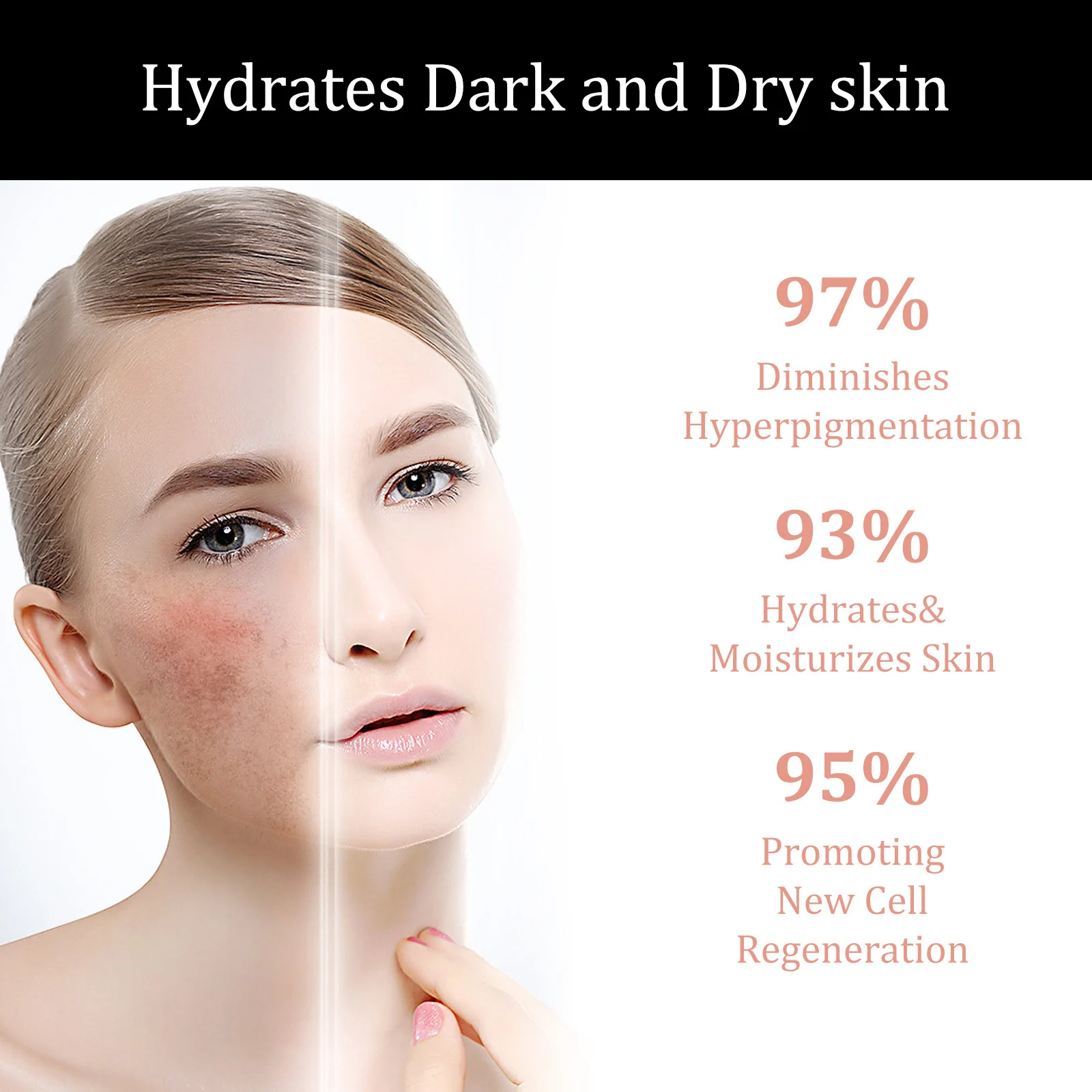 Facial Serum Essence Melanin Correcting Fade Dark Spots Anti Freckle Melasma Remover Lightening Pigment Blemish Vitamin C