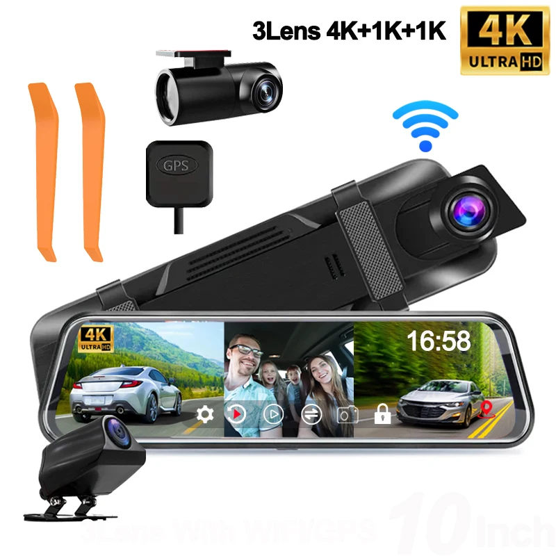 Pack De 4 Autocollants Avertisseur Caméra Embarquée - Pour Voiture, Taxi, Uber - Marque UK