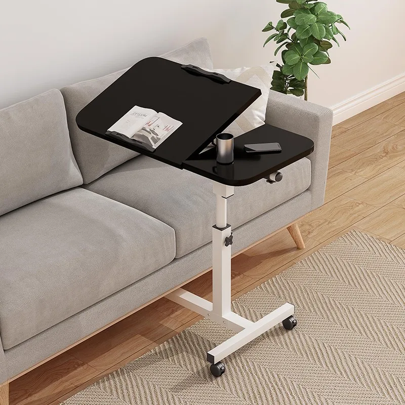 

Adjustable Height 60-95cm Laptop Table Bed with Computer Table Mobile Lift Bedside Table End Table