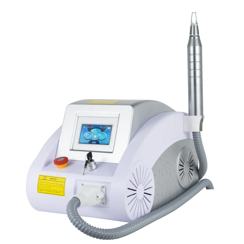 Tattoo Spot Removal Machine Carbon Q Switch ND Yag Laser Device for Carbon Peeling and Pigmentation 1064 nm 532nm and 1320nm