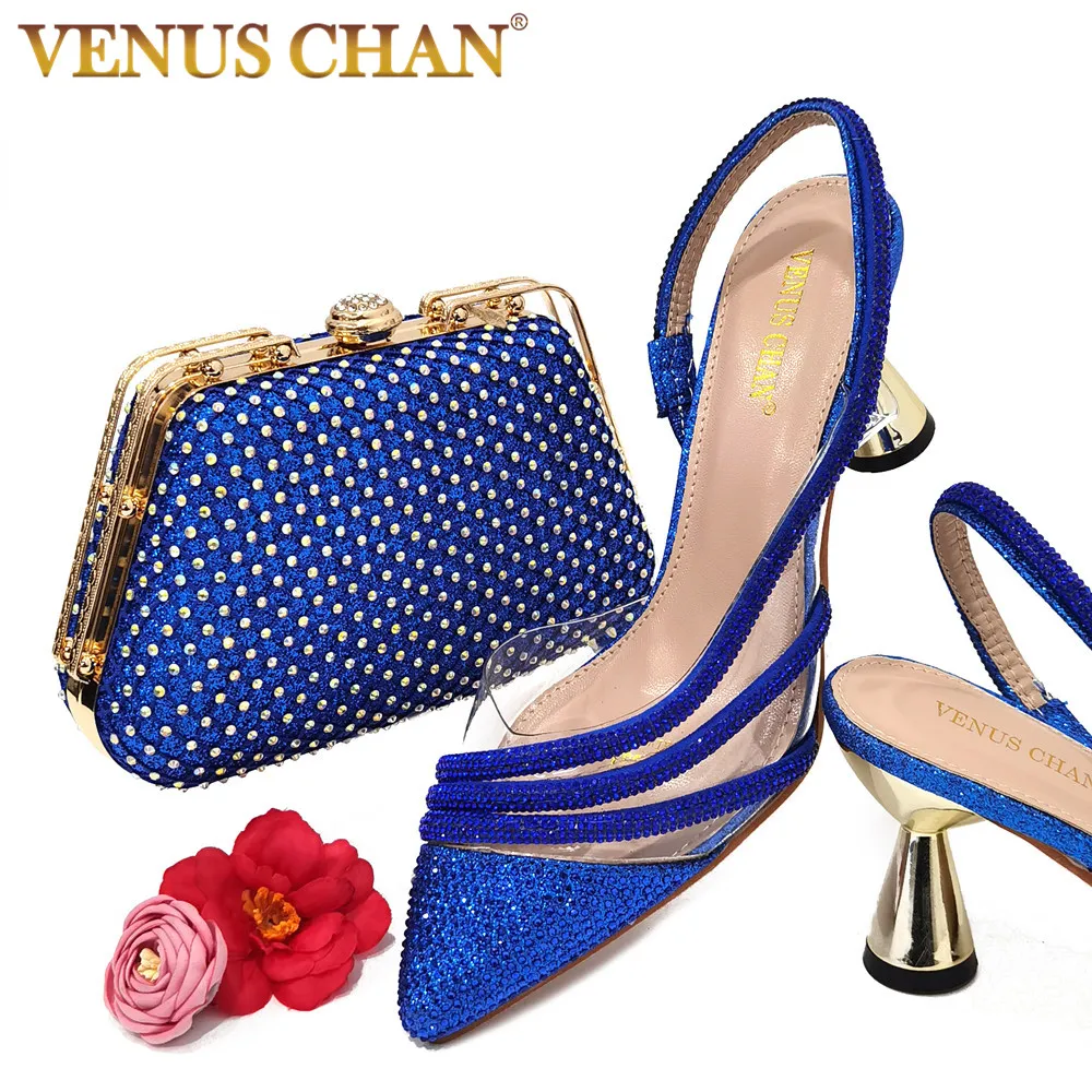 Venus Chan 2023 Italian Design African Ladies Party Shoes and