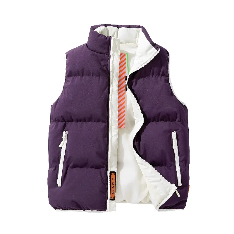 Couple Down Vest Trend Versatile Windproof Breathable Warm Sleeveless Jacket Men New Winter Outdoor High Quality Sports Leisure