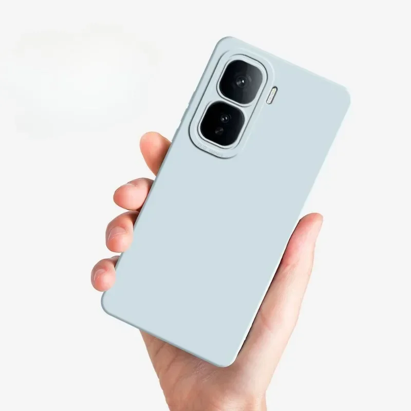 Enhanced Liquid Silicone Soft Phone Case - Full Coverage Back Cover in Vibrant Colors