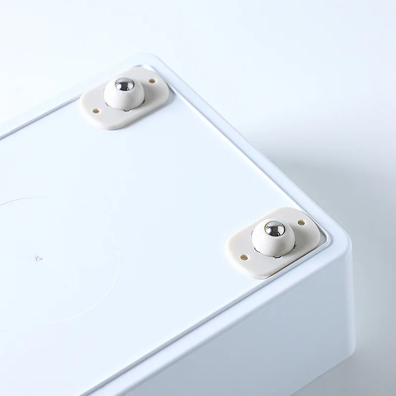Storage Box Racks Flower Pot Bottom Ball Roller Pulley Pasted Universal Wheel Home Storage Accessories