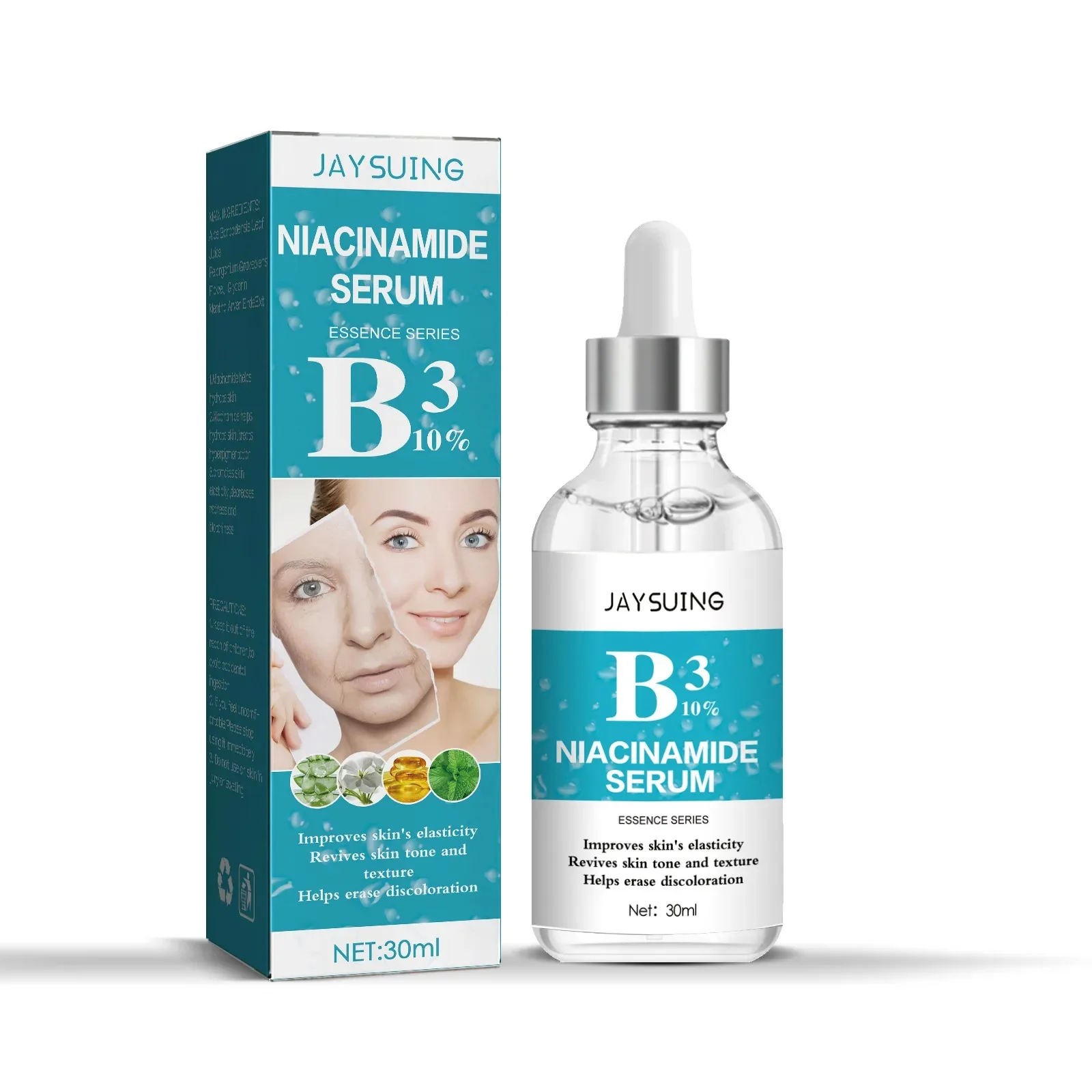 Nicotinamide Smooth Facial Skin Care Younger Serum Smooth Wrinkle Serum Collagen Lifting Firming Fine Lines Repair Face Essence 2