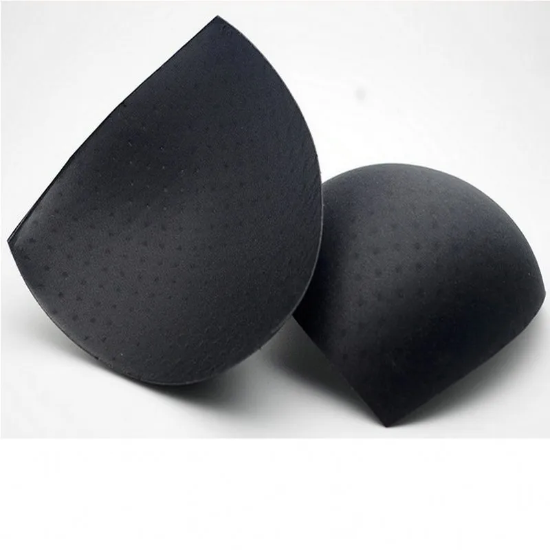 Triangle Bra Cup Pads Perforated Breathable Nipple Cover Sponge