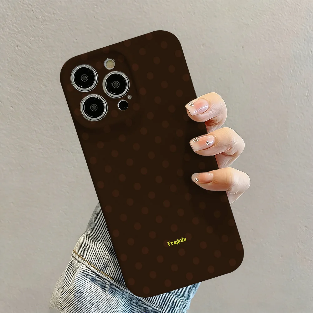 Luxury Glossy Film Hard PC Phone Case - Fragola FIG Design