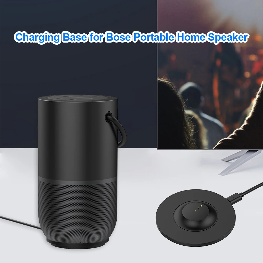 Portable Fast Charger Base Stand Speaker USB Charging Dock Station Cradle Holder Home Charger Base Stand for Home Audio