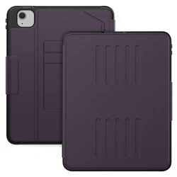 Premium PU Leather Tablet Case with Pencil Holder - Business Edition for Pro 11 2020 - 2022 (Purple)