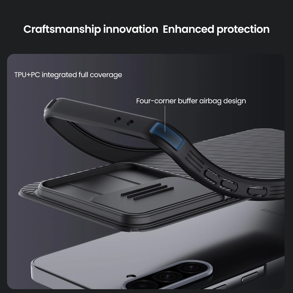 Nillkin CamShield Pro Case with Sliding Camera Cover - Enhanced Phone Protection