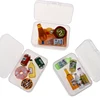5PCS 1:12 Scale Cute Mini Dollhouse Miniature Drink Bottle Cake Desserts Bento Food Pretend Play Food Toy Kitchen Accessories 4