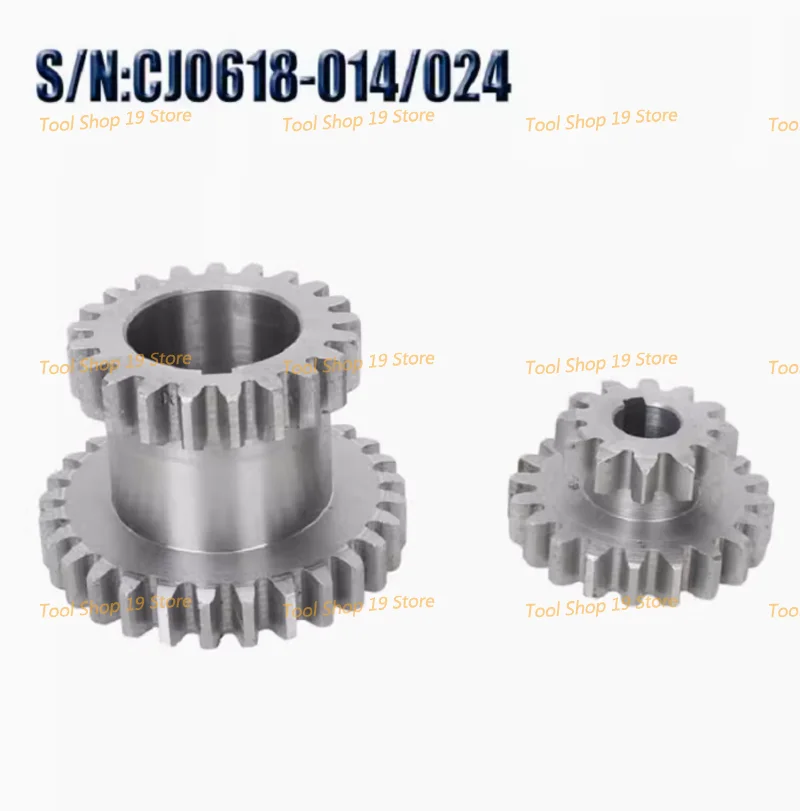 2 Speed Hi-Low Metal Gear Set CJ0618 Series Mini-Lathe Metal Cutting Machine metal lathe machine