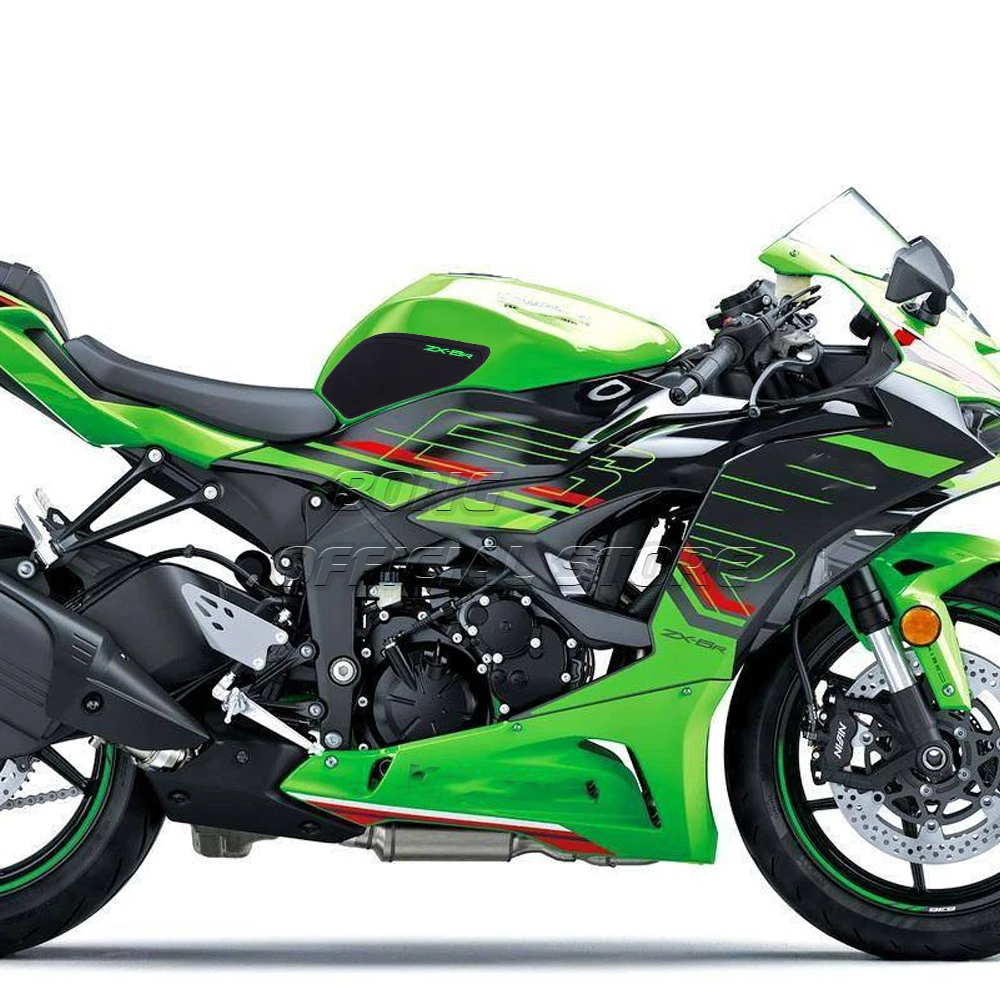 「RAIN OR SHINE」・「UP TO THE LIMIT」 Fuel Tank Grip Pads Motorcycle Tank Grips For Kawasaki Ninja ZX6R