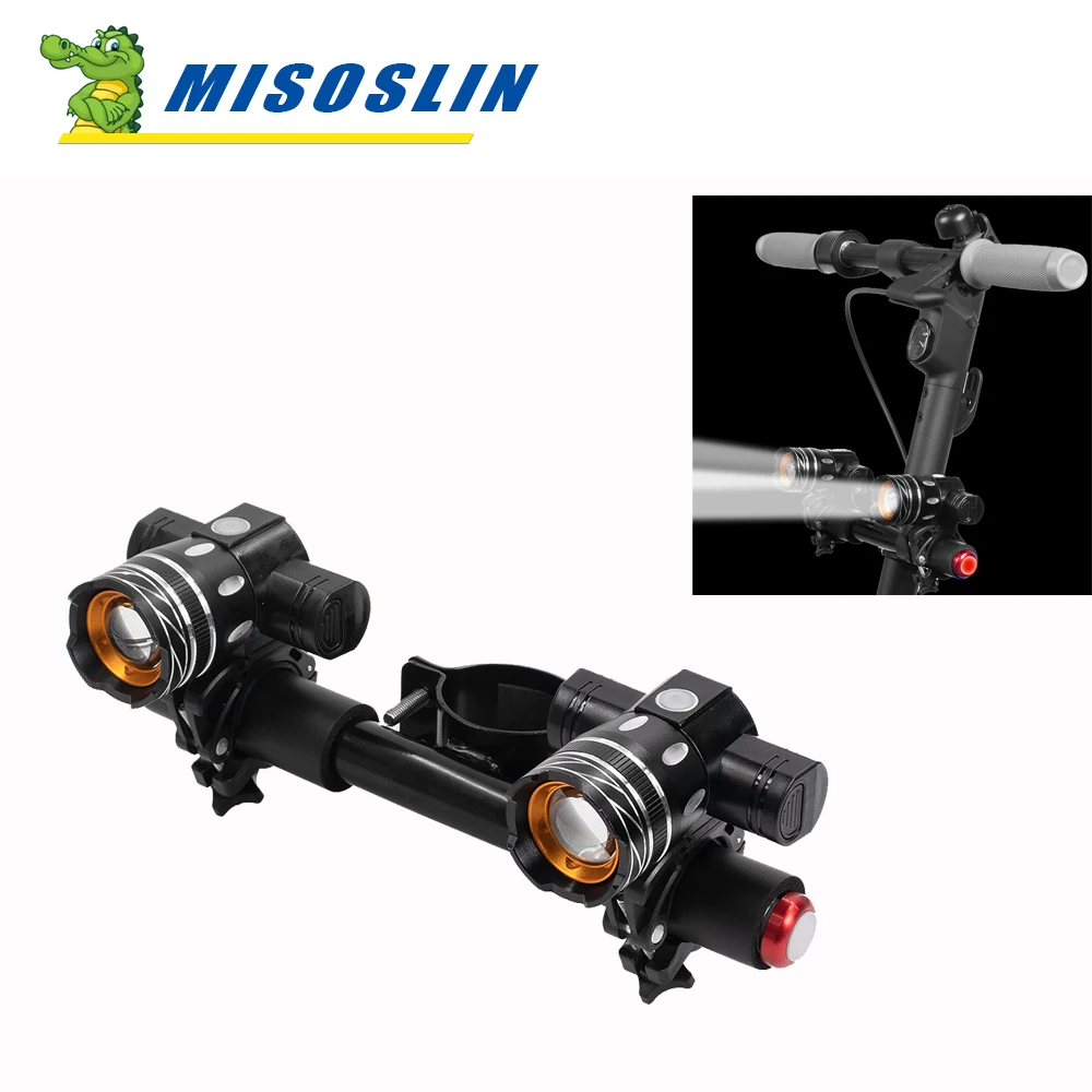 

Фонарик для скутера, водонепроницаемый, с зумом