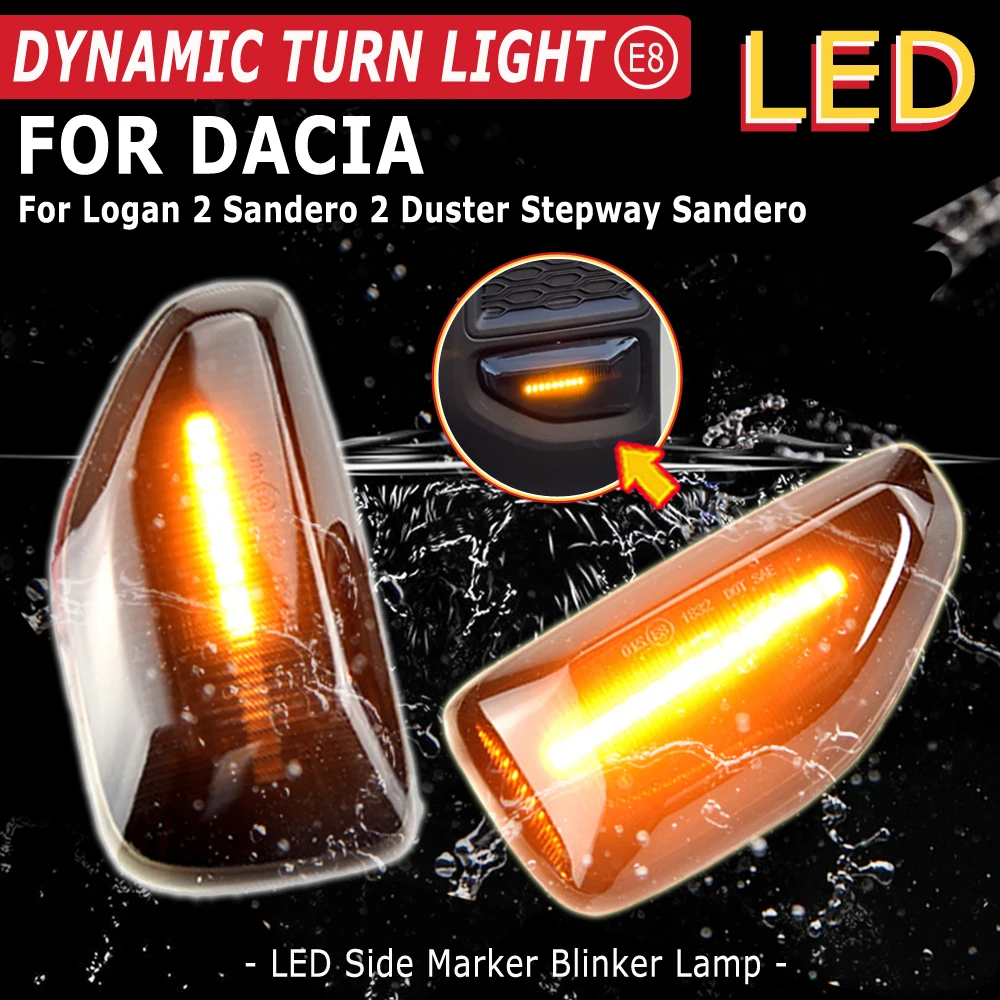 ̳ LED  õ ̵ Ŀ , Dacia Duster II (HM) 2019-2021 Sandero II 2013-2021 Logan II 2012-2022, 2x