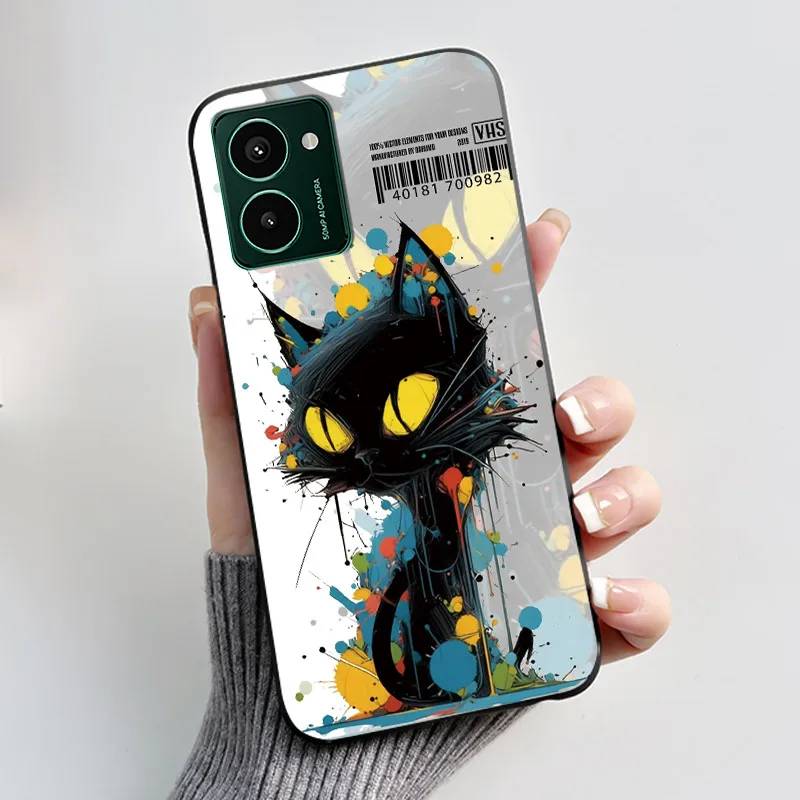 Cute Cartoon Soft Silicone Phone Case - Protective & Durable Cover