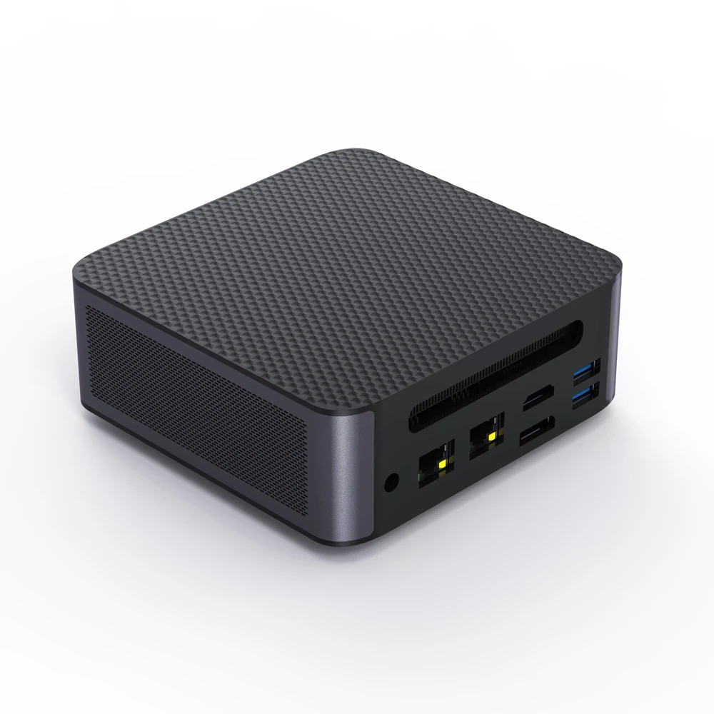 ソリッドAIミニPC AMD Ryzen 7 8745HS 2*2.5G RJ45 デュアルDDR5 NVMe