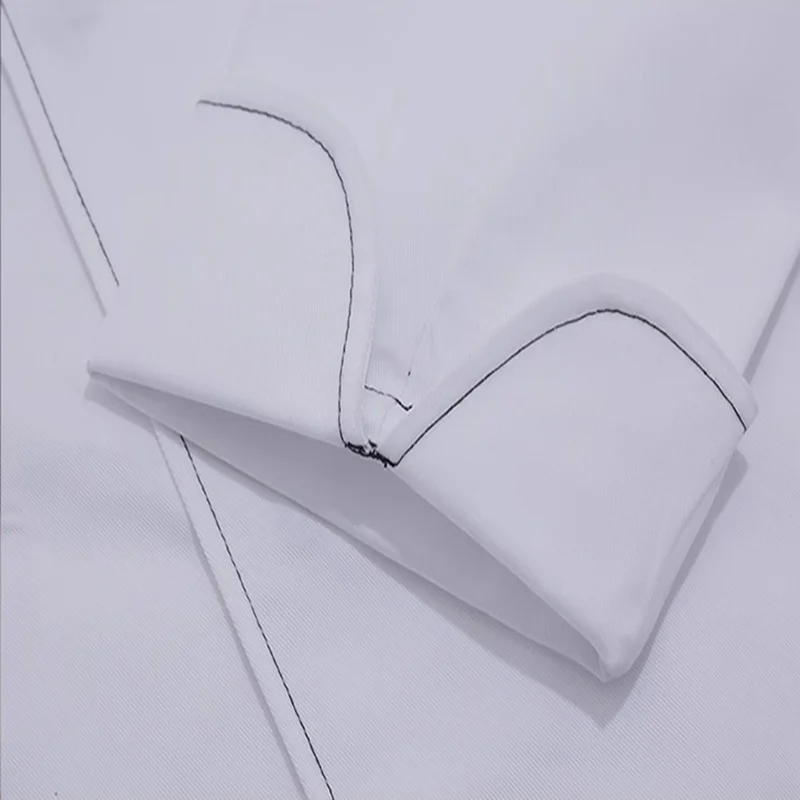 Giacca Da Chef Unisex Manica Lunga - Per Cuochi, Camerieri E Staff | Poliestere 100%, Lavabile - Foto 4