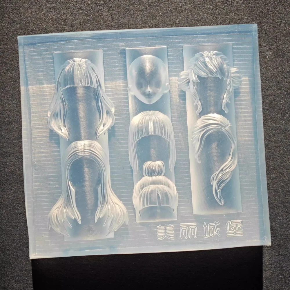 2024 June New Arrivals Nail Mold 3d Carving Silicone Template 3