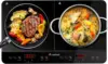 Double Induction Cooktop Burner with 240 Mins Timer, 1800w 2 Induction Burner with 10 Temperature 9 Power Settings, Porta 1