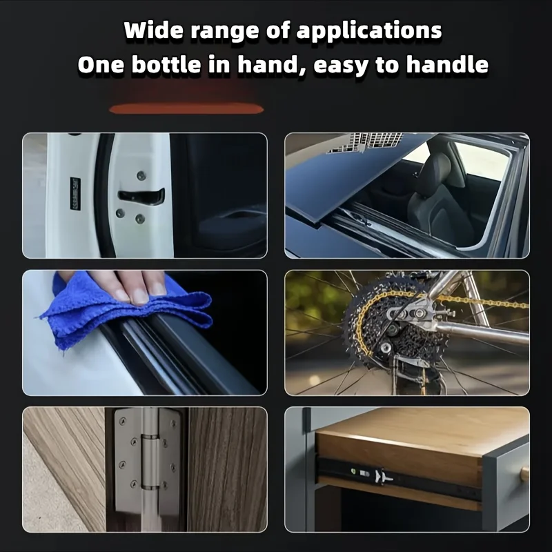 Car lubricant 100g automotive grease for sunroof tracks hinges window seals maintenance noise reduction smooth operations